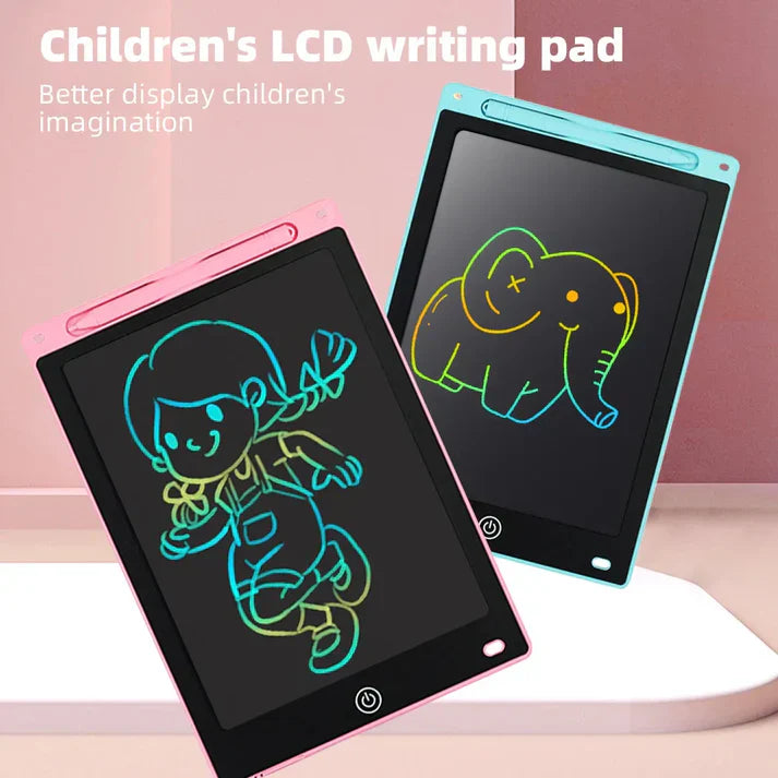 Multi Colors - LCD Writing Tablet Black 8.5 Inch