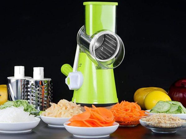 Manual Vegetable Cutter Slicer Multifunctional Round Slicer Gadget Multifunction Kitchen Gadget Food Processor Blender Cutter