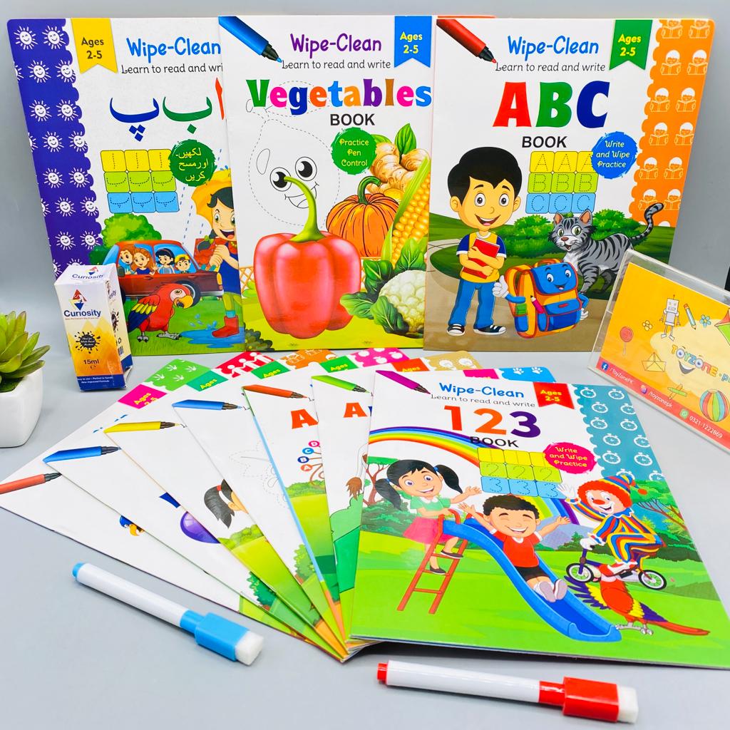 Starting School Wipe-Clean Activity Pack